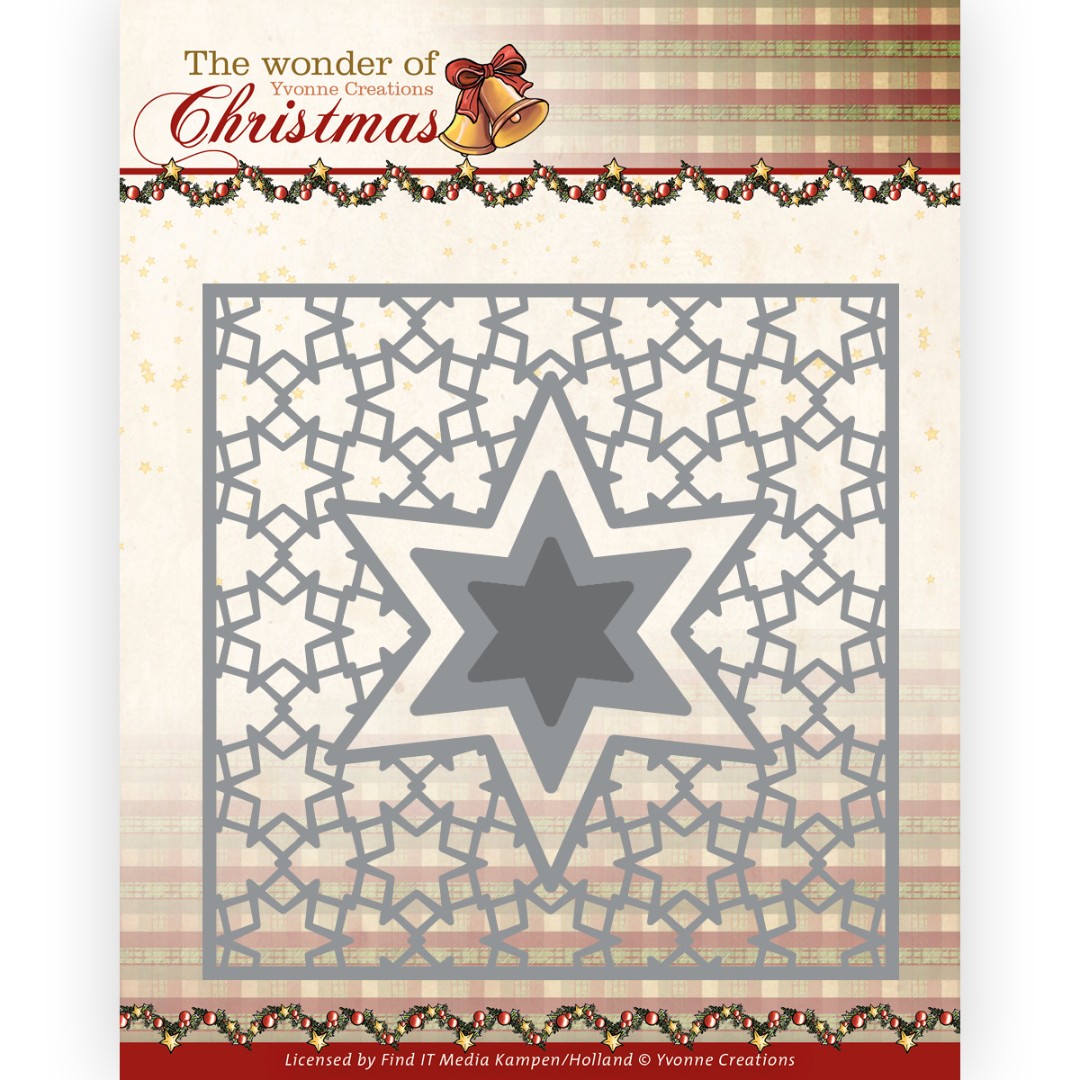 Dies - Yvonne Creations - The Wonder of Christmas - Stars Frame Dies - Yvonne Creations - The Wonder of Christmas - Stars Frame