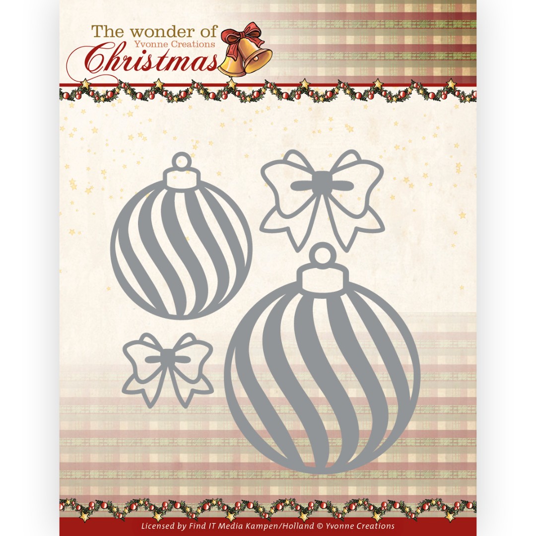 Dies - Yvonne Creations - The Wonder of Christmas - Christmas Wonder Baubles Dies - Yvonne Creations - The Wonder of Christmas - Christmas Wonder Baubles