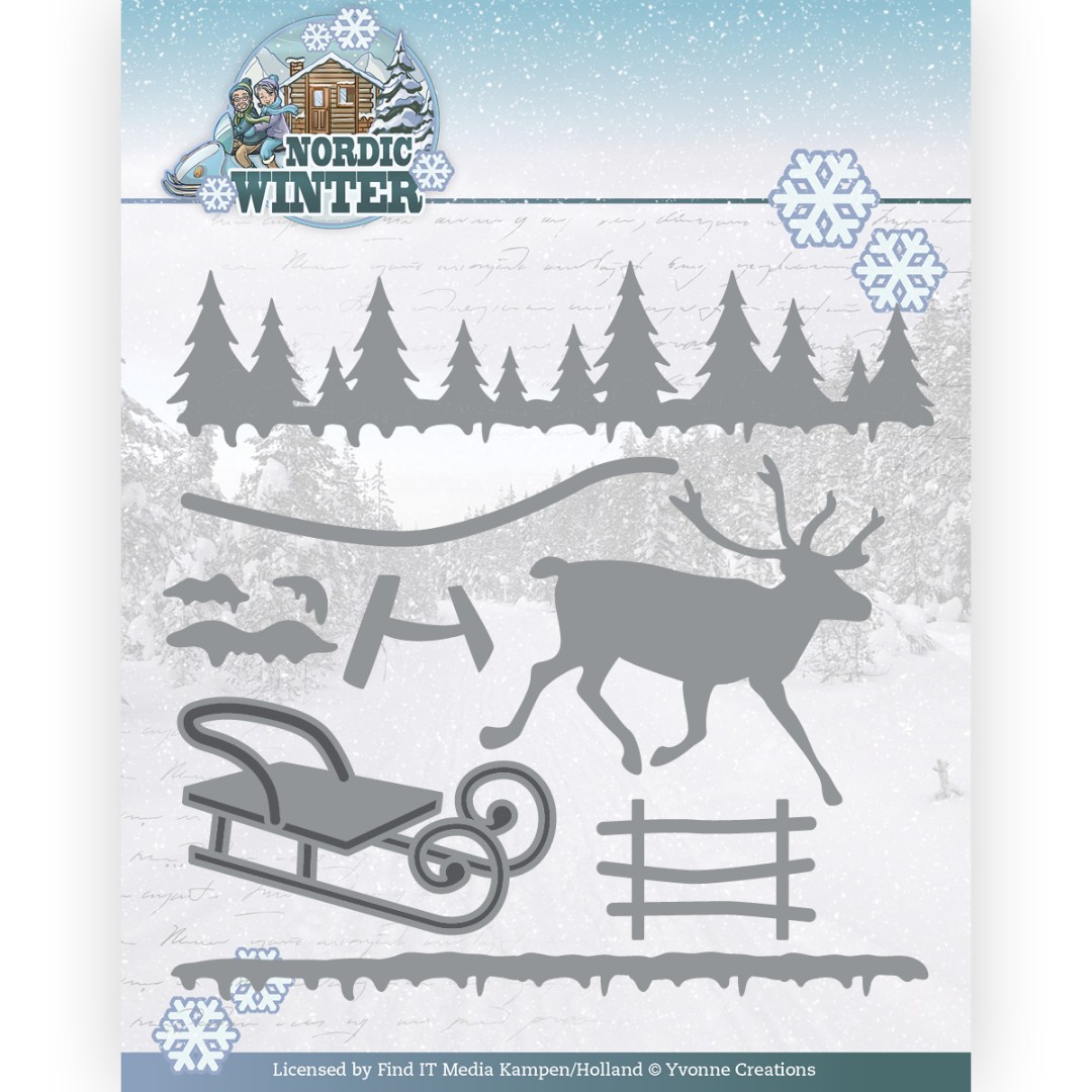 Dies - Yvonne Creations - Funky Nanna – Nordic Winter - Nordic Scene Dies - Yvonne Creations - Funky Nanna – Nordic Winter - Nordic Scene