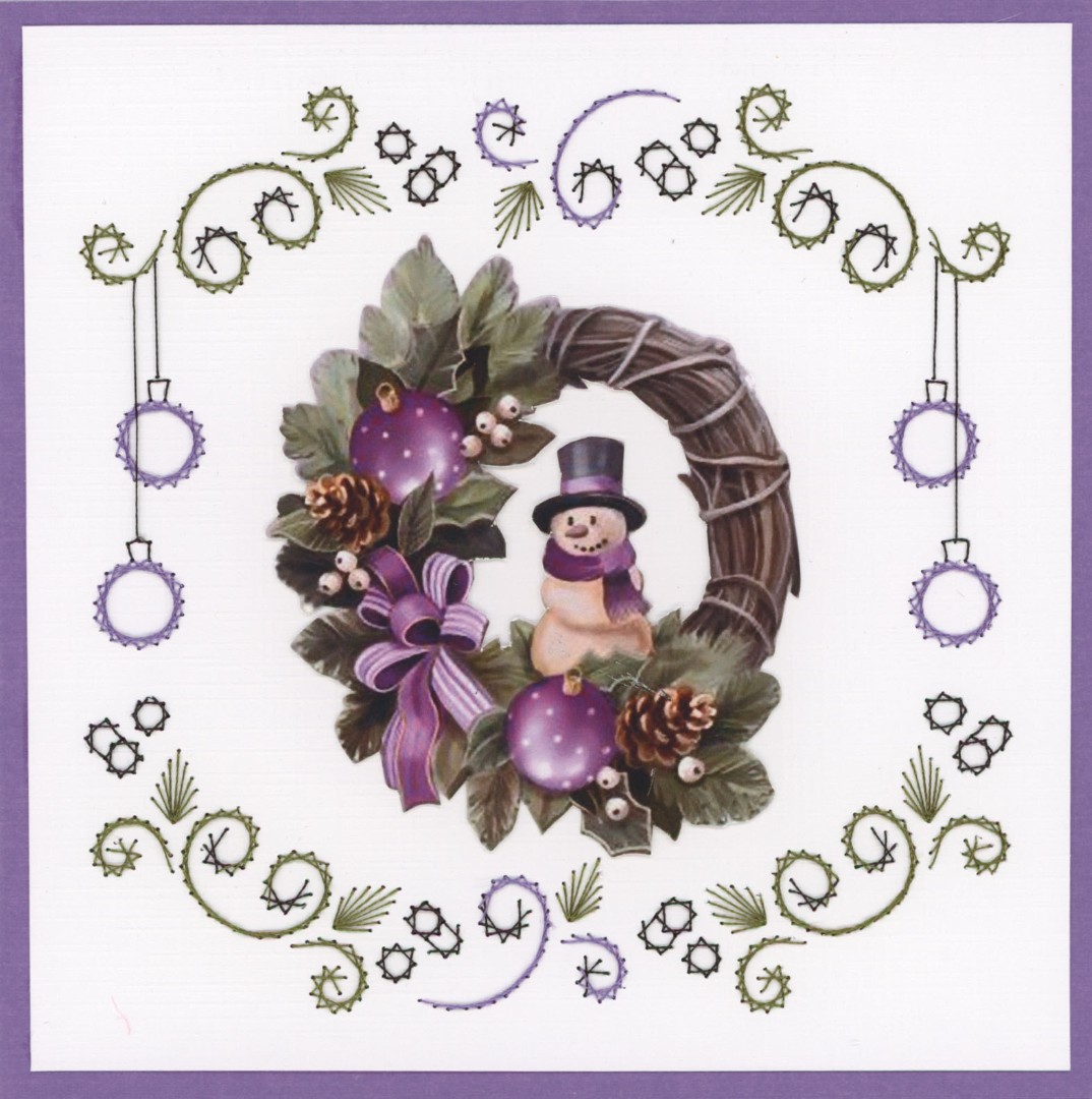 Stitch and Do 201 - Amy Design - Purple Christmas