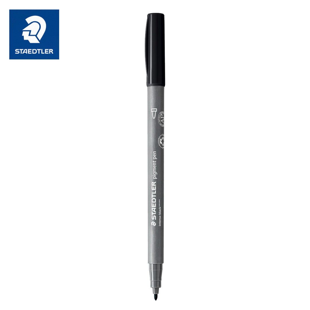 pigment Art pen intens zwart pigment Art pen intens zwart