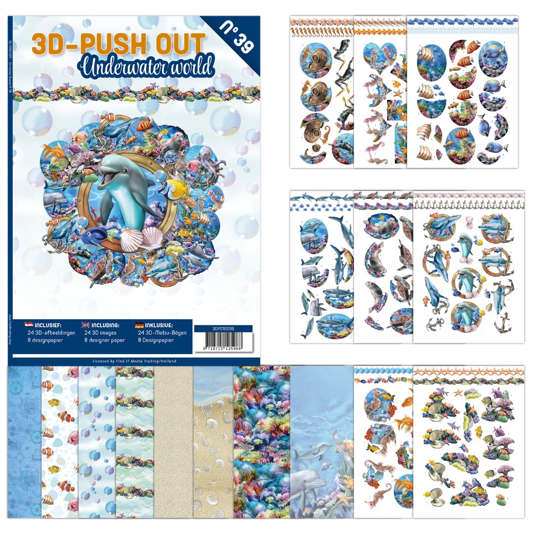 3D Push Out book 39 - Underwater World 3D Push Out book 39 - Underwater World
