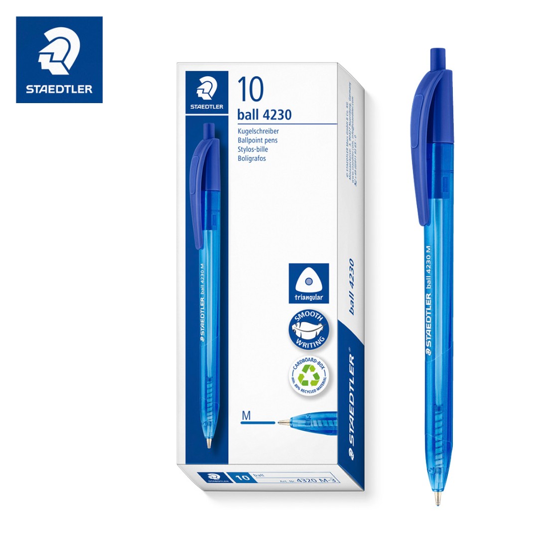 ball 4230 M intrekbare balpen blauw ball 4230 M intrekbare balpen blauw