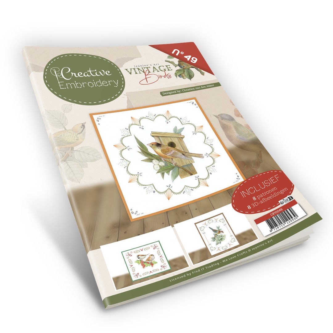 Creative Embroidery 49 - Jeanine's Art - Vintage Birds Creative Embroidery 49 - Jeanine's Art - Vintage Birds
