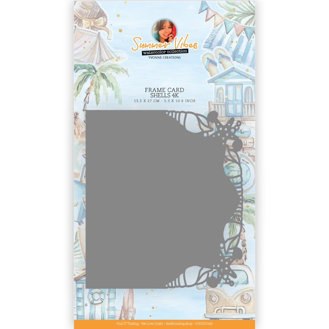 Dies - Yvonne Creations - Summer Vibes - Frame Shells 4K Dies - Yvonne Creations - Summer Vibes - Frame Shells 4K