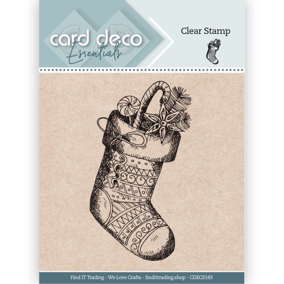 Card Deco Essentials - Clear Stamp - Stocking Card Deco Essentials - Clear Stamp - Stocking