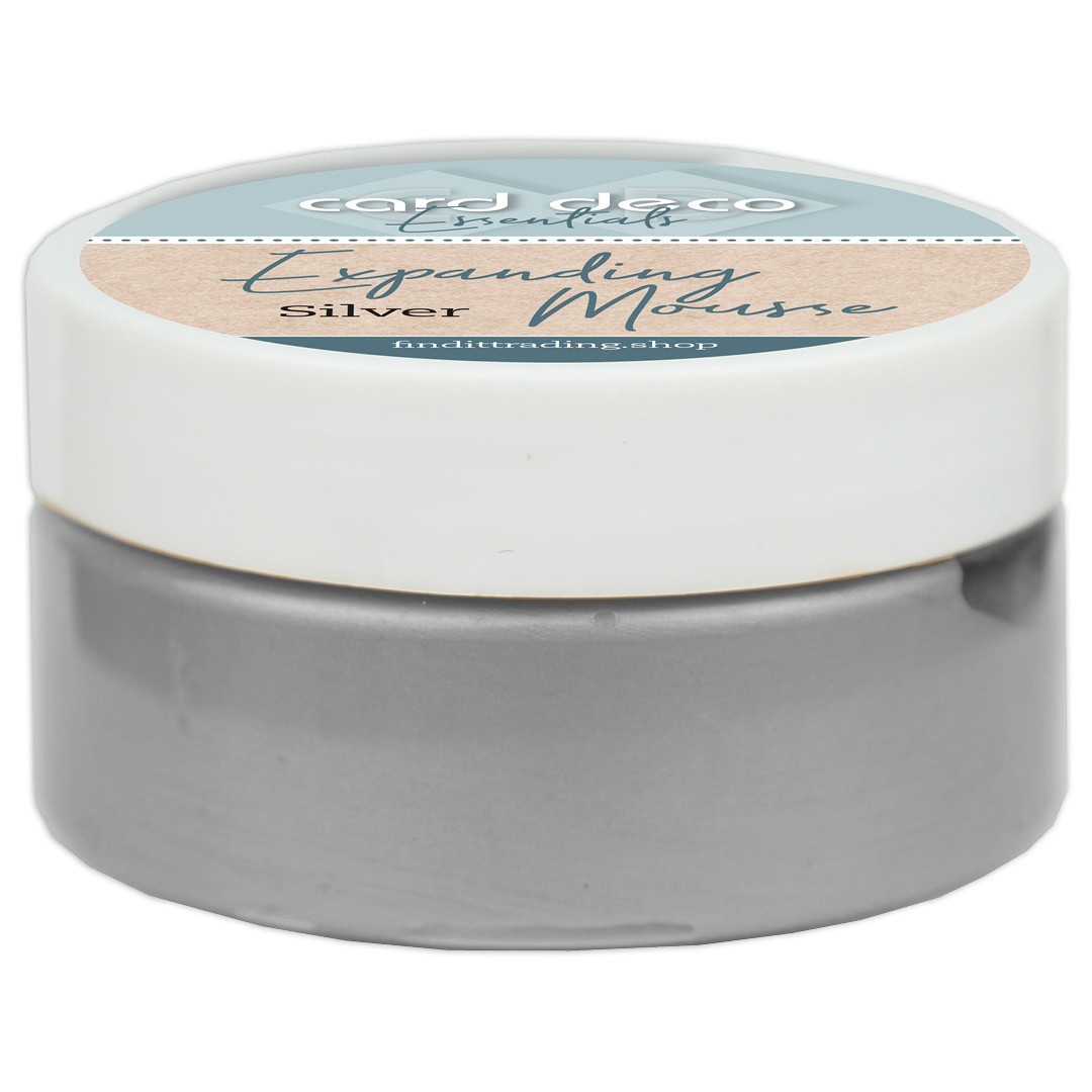 Card Deco Essentials - Expanding Mousse - Silver Card Deco Essentials - Expanding Mousse - Silver