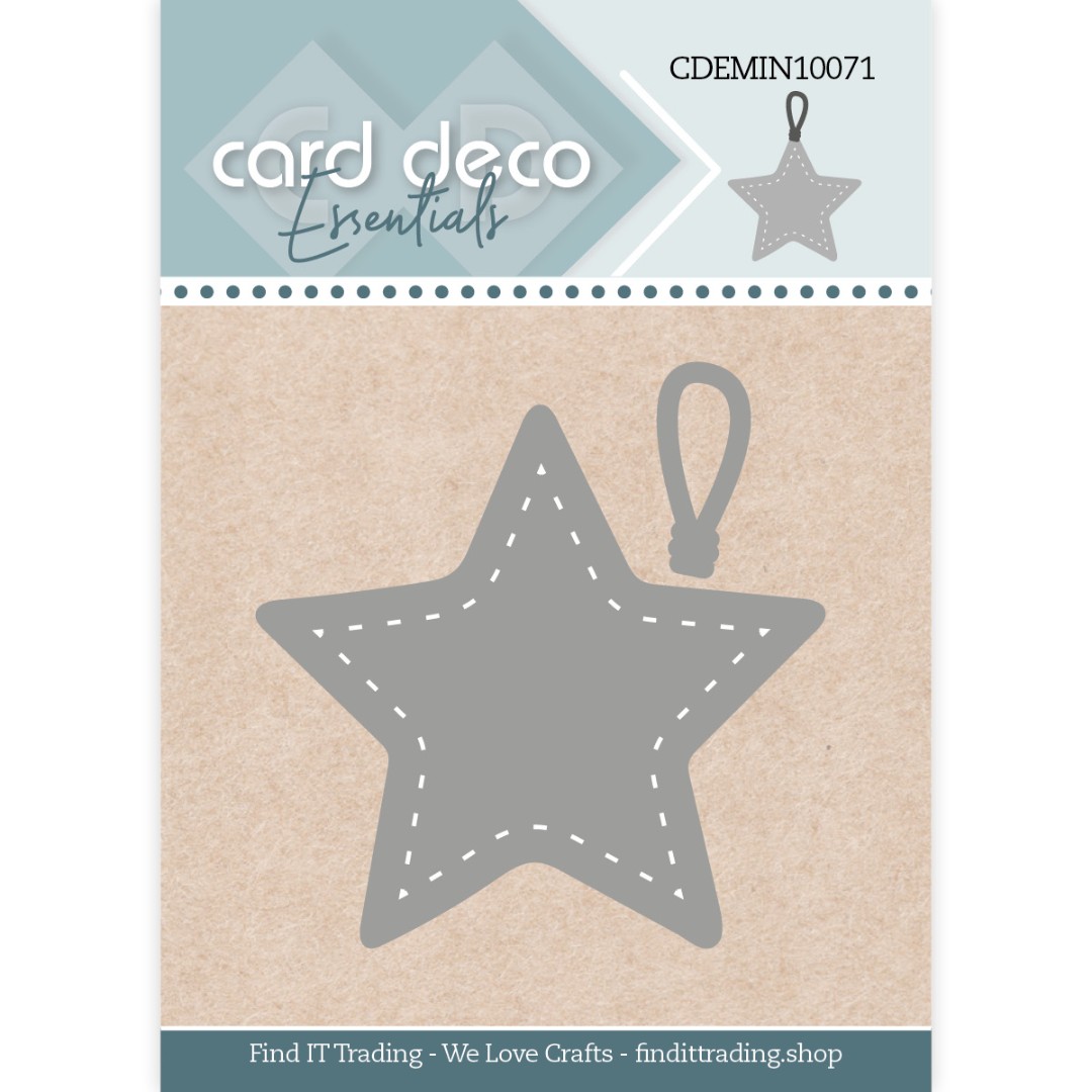 Card Deco Essentials - Mini Dies - 71 - Hanging Star Card Deco Essentials - Mini Dies - 71 - Hanging Star