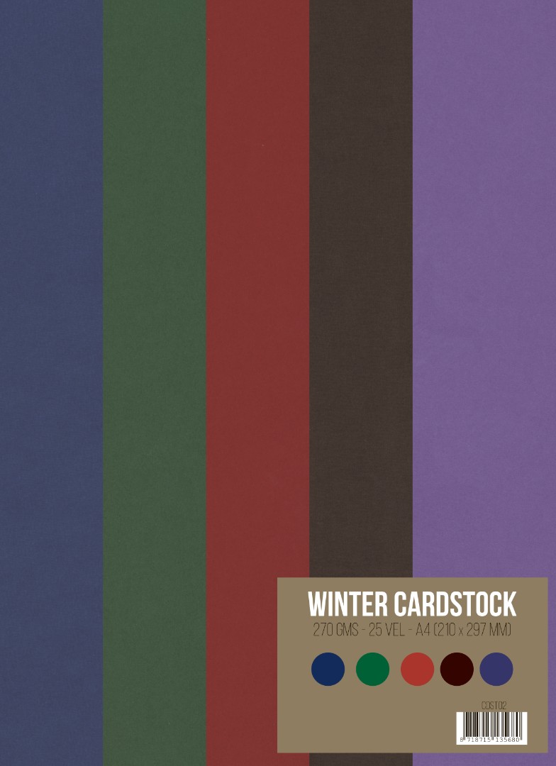 Cardstock Winter Cardstock Winter
