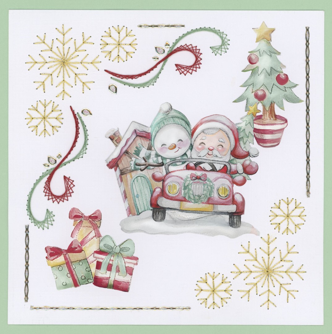 Creative Embroidery 53 - Yvonne Creations - Christmas Scenery