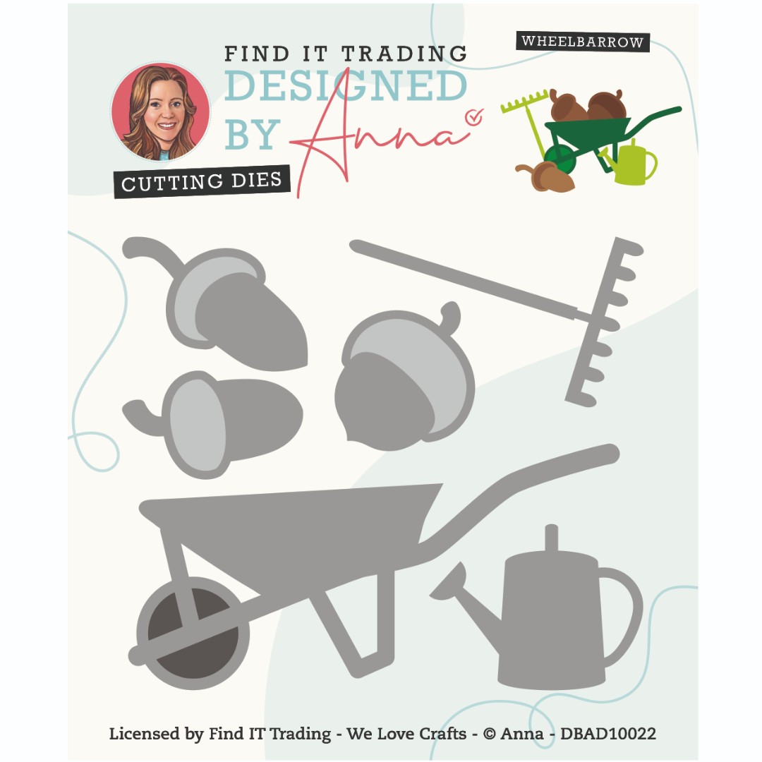 Designed by Anna - Mix and Match Cutting Dies - Wheelbarrow Designed by Anna - Mix and Match Cutting Dies - Wheelbarrow