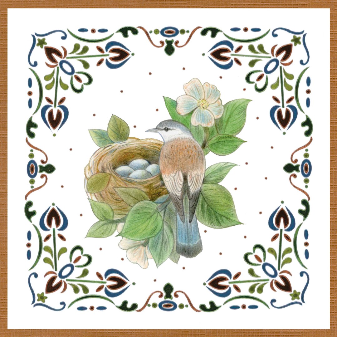 Dot and Do 245 - Jeanine's Art - Vintage Birds
