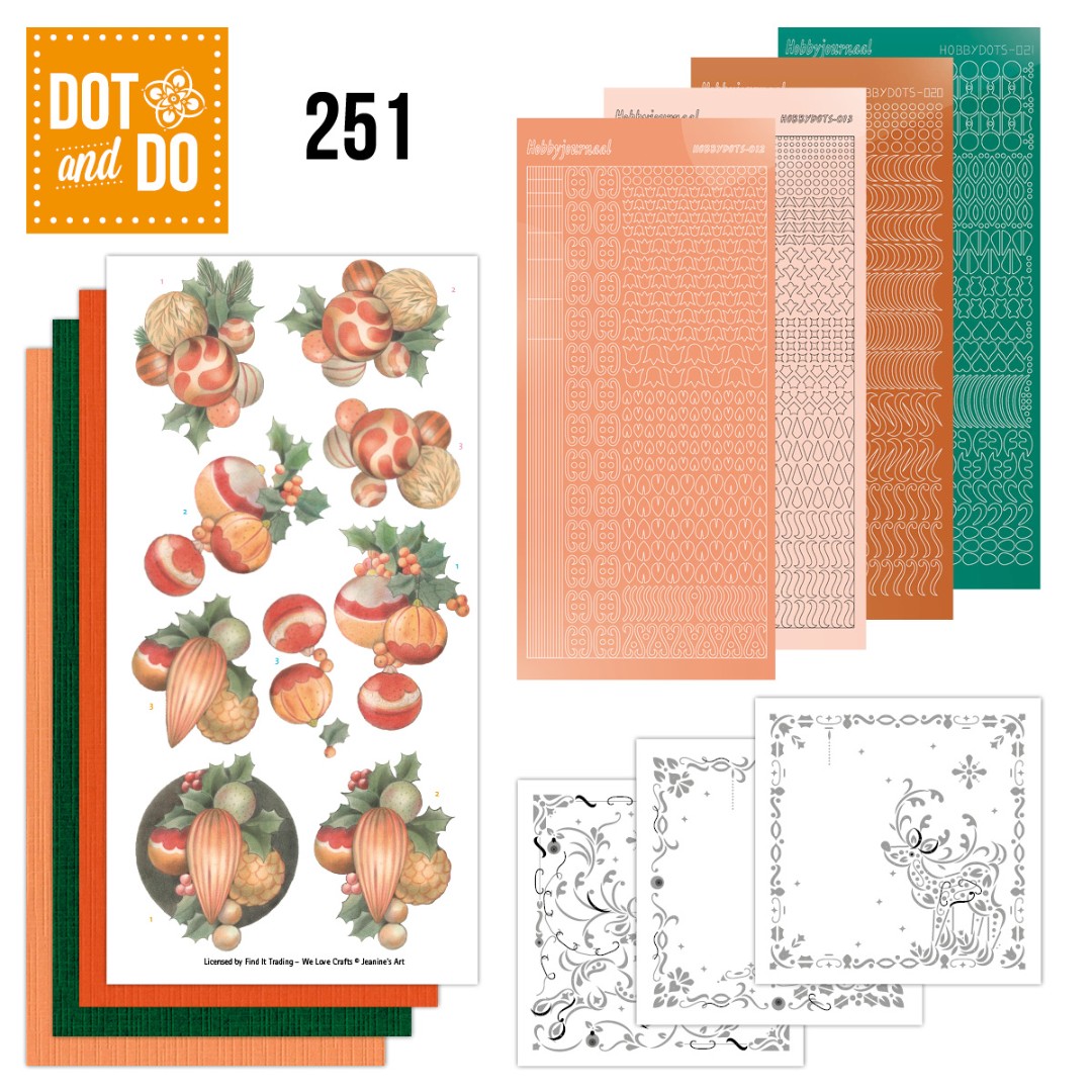 Dot and Do 251 - Jeanine's Art - Wooden Christmas Dot and Do 251 - Jeanine's Art - Wooden Christmas