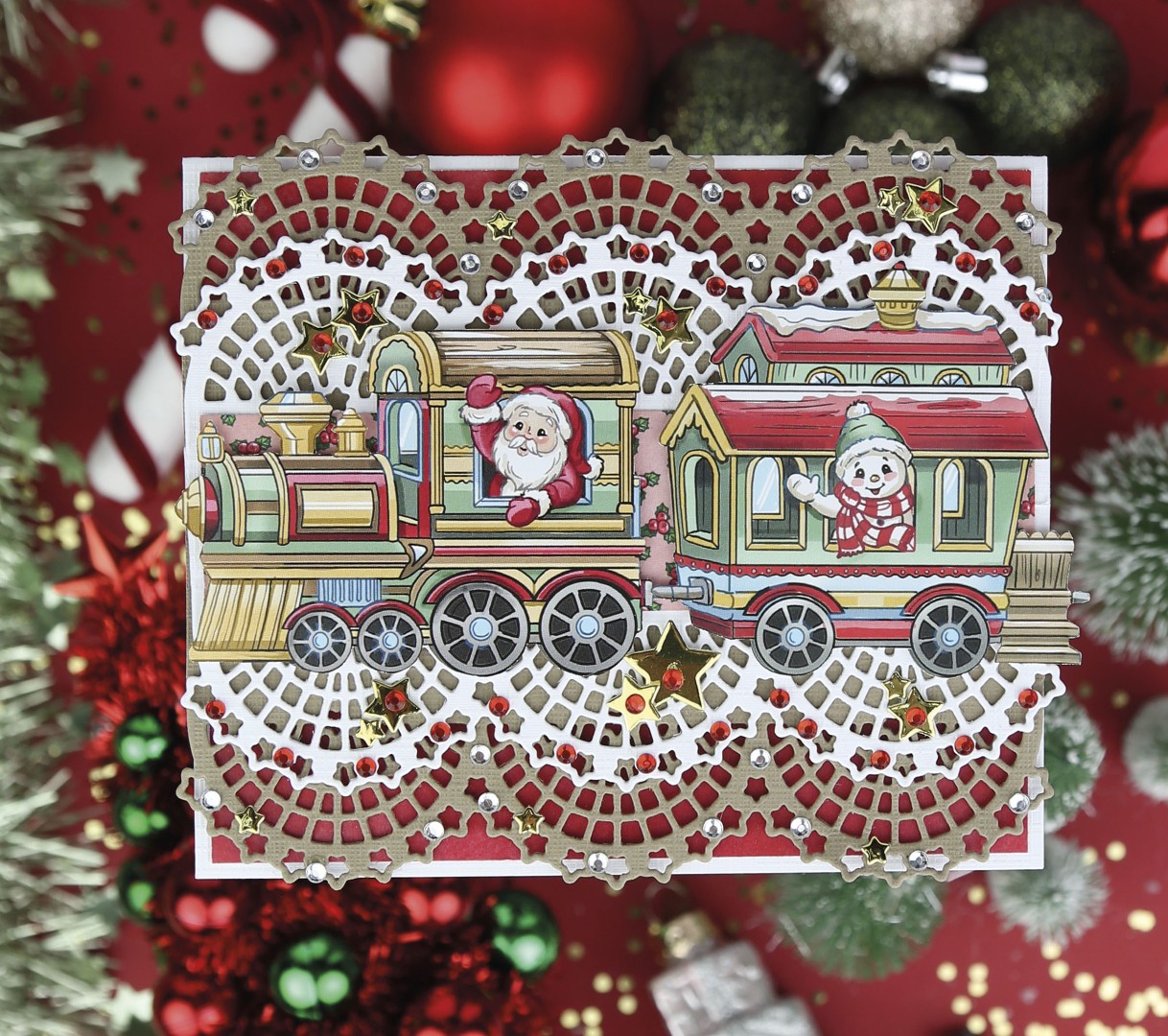 Dies - Yvonne Creations Santa's Journey - Santa's Borders