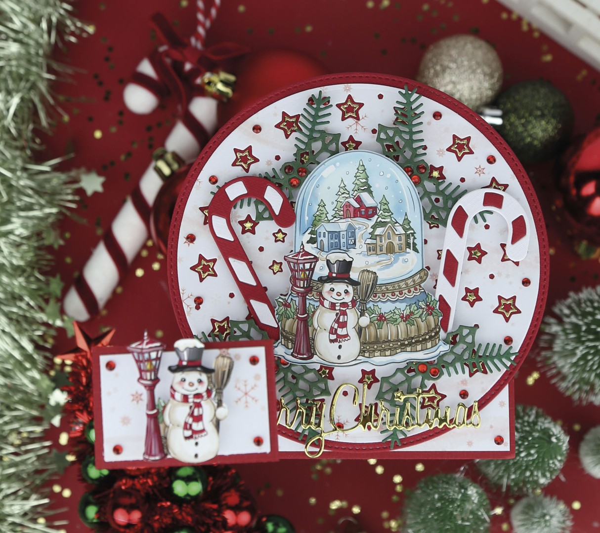 3D Push-Out - Yvonne Creations - Santa's Journey - Train