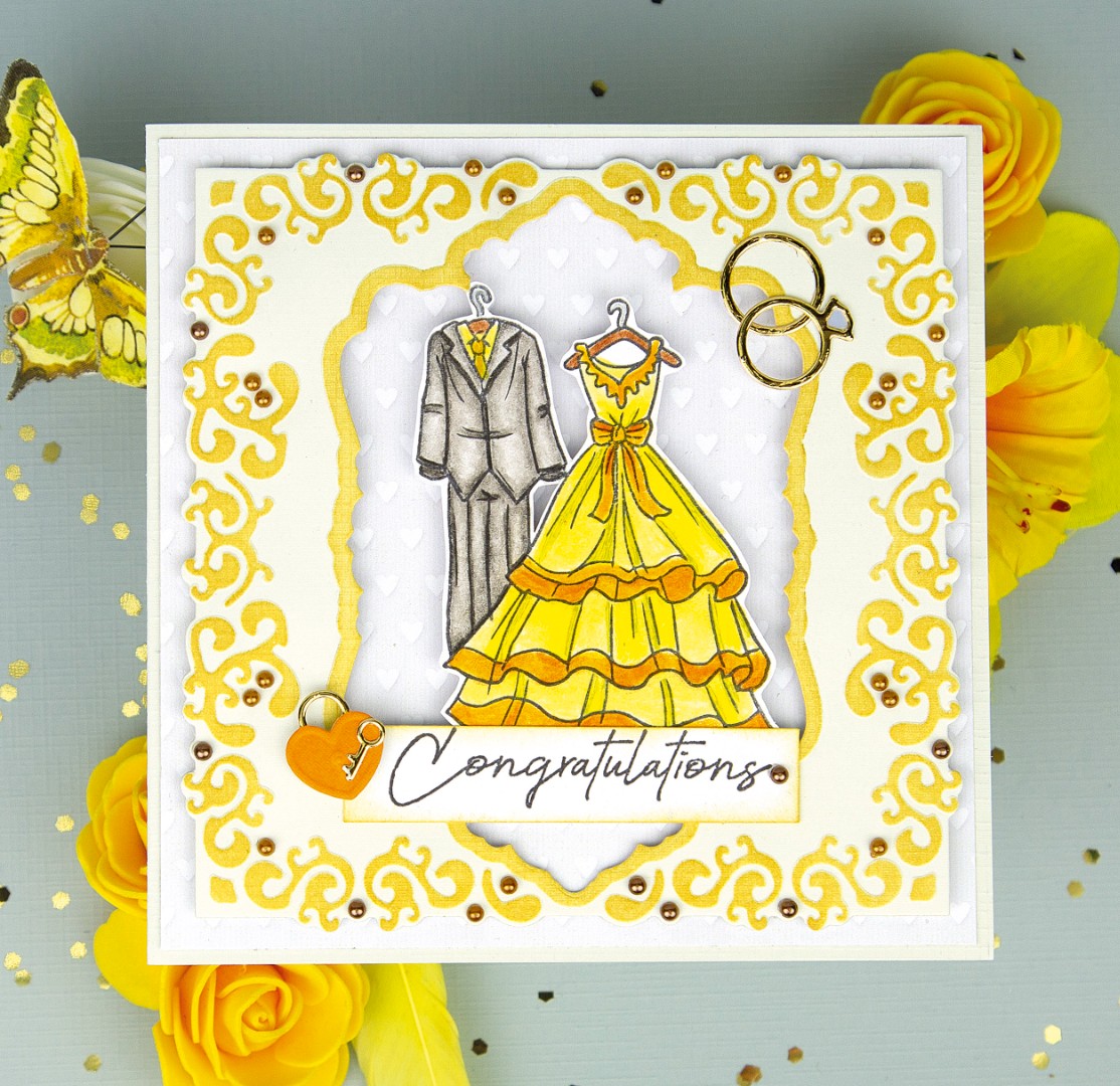 Dies - Yvonne Creations - Wedding - Wedding Frame