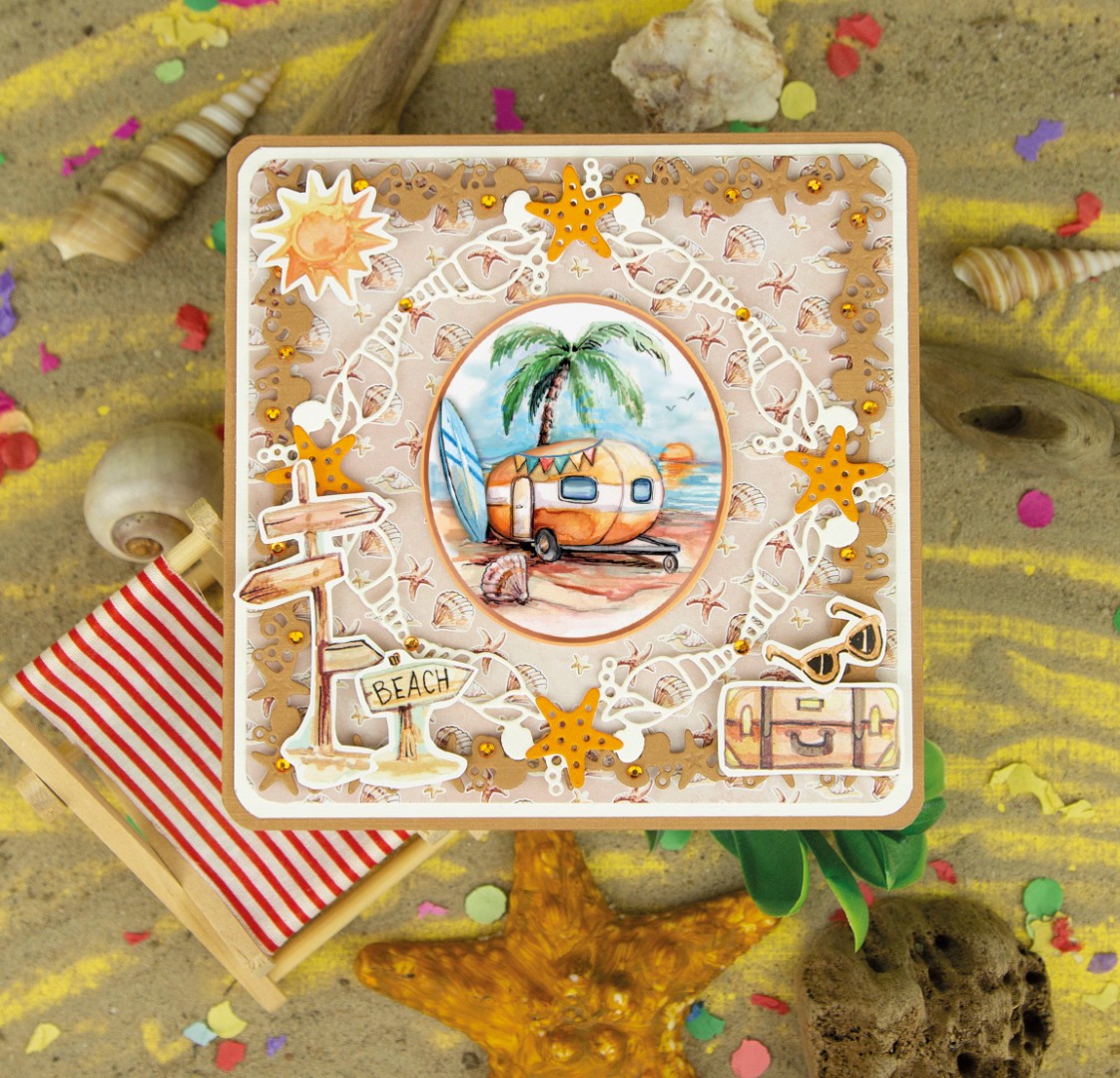 Dies - Yvonne Creations - Summer Vibes - Summer Frame