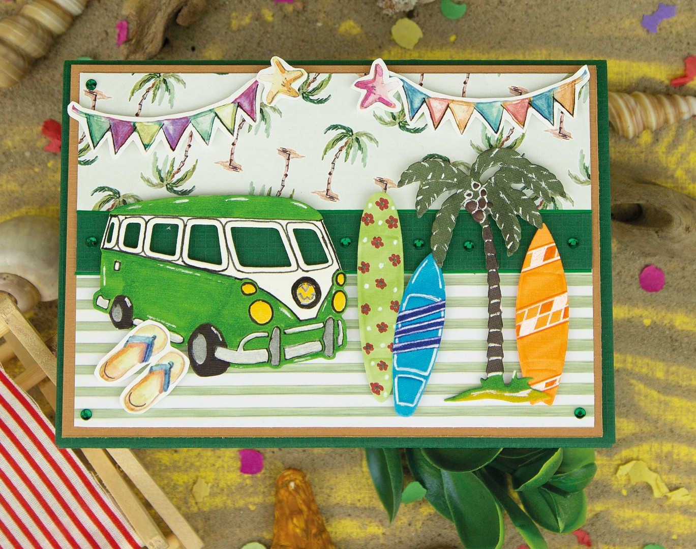 Dies - Yvonne Creations - Summer Vibes - Surf Vibes