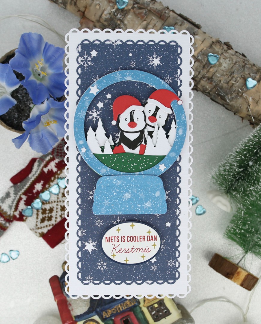 Designed by Anna - Mix and Match Cutting Dies - Globe Snow