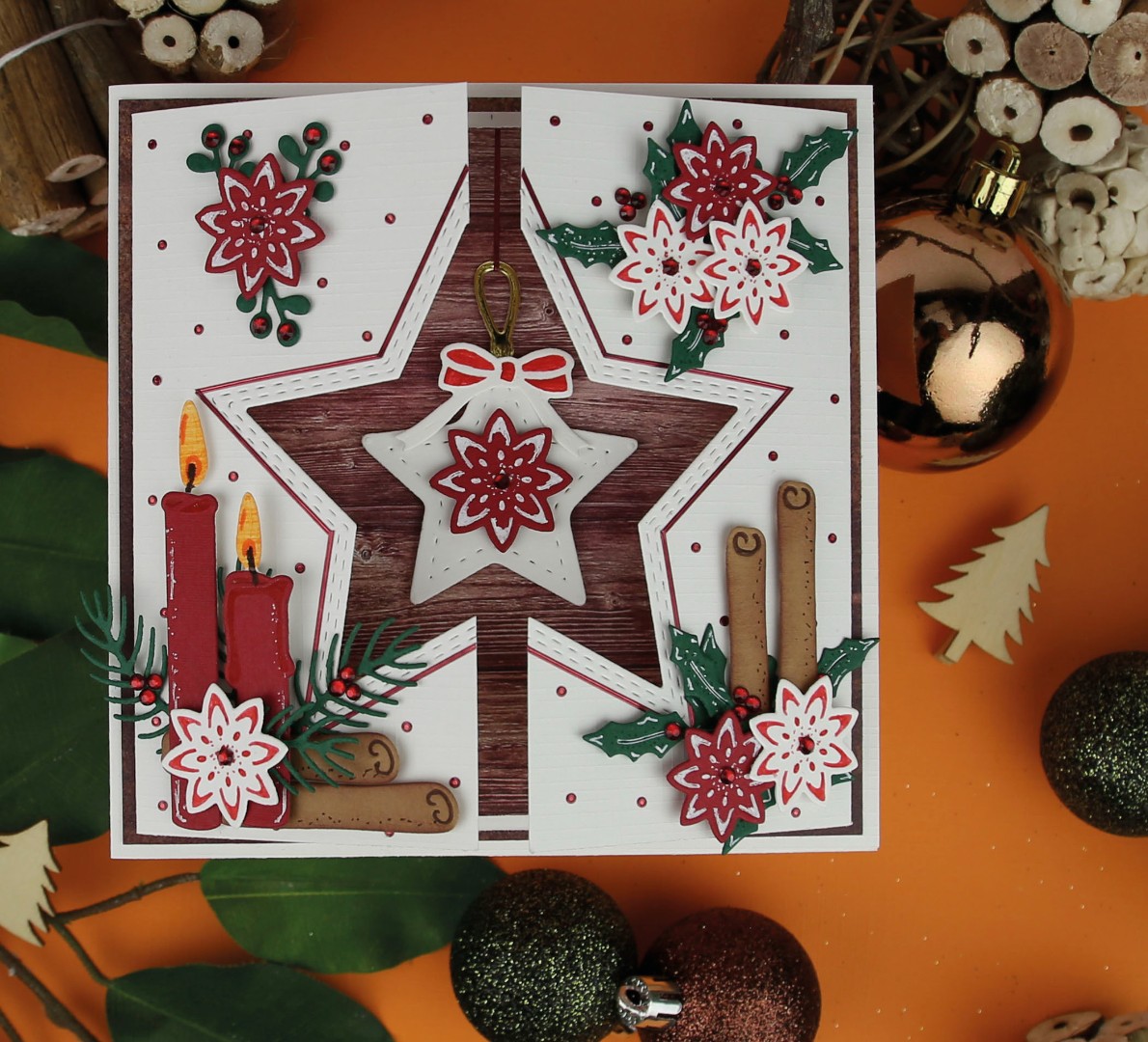 Dies - Jeanine's Art - wooden Christmas - Wooden Candles