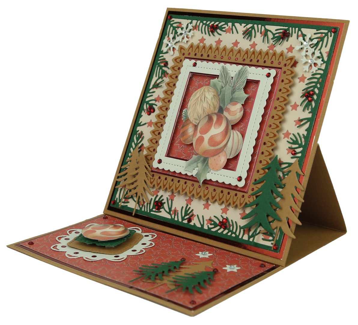 3D Cutting Sheet -Jeanine's Art - Wooden Christmas - Mini