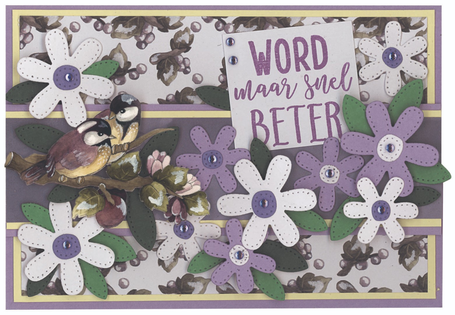 Dies - Precious Marieke - Birds and Berries - Berry Circle