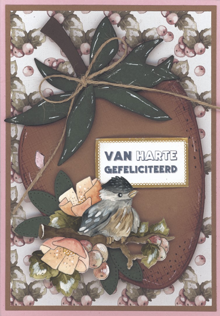 Dies - Precious Marieke - Birds and Berries - Strawberry