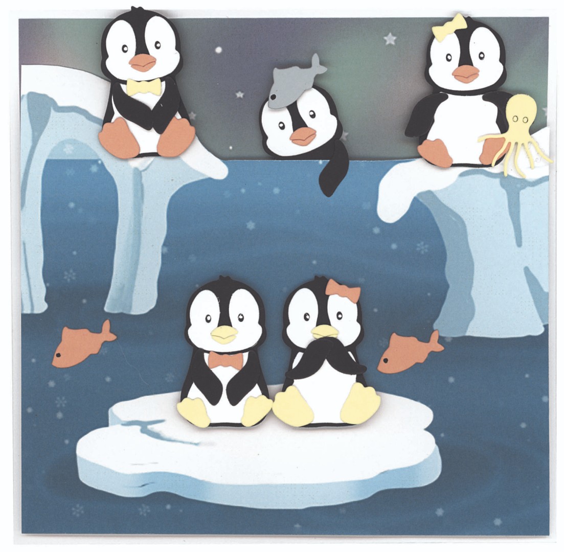 Designed by Anna - Mix and Match Cutting Dies - PATRICK PENGUIN