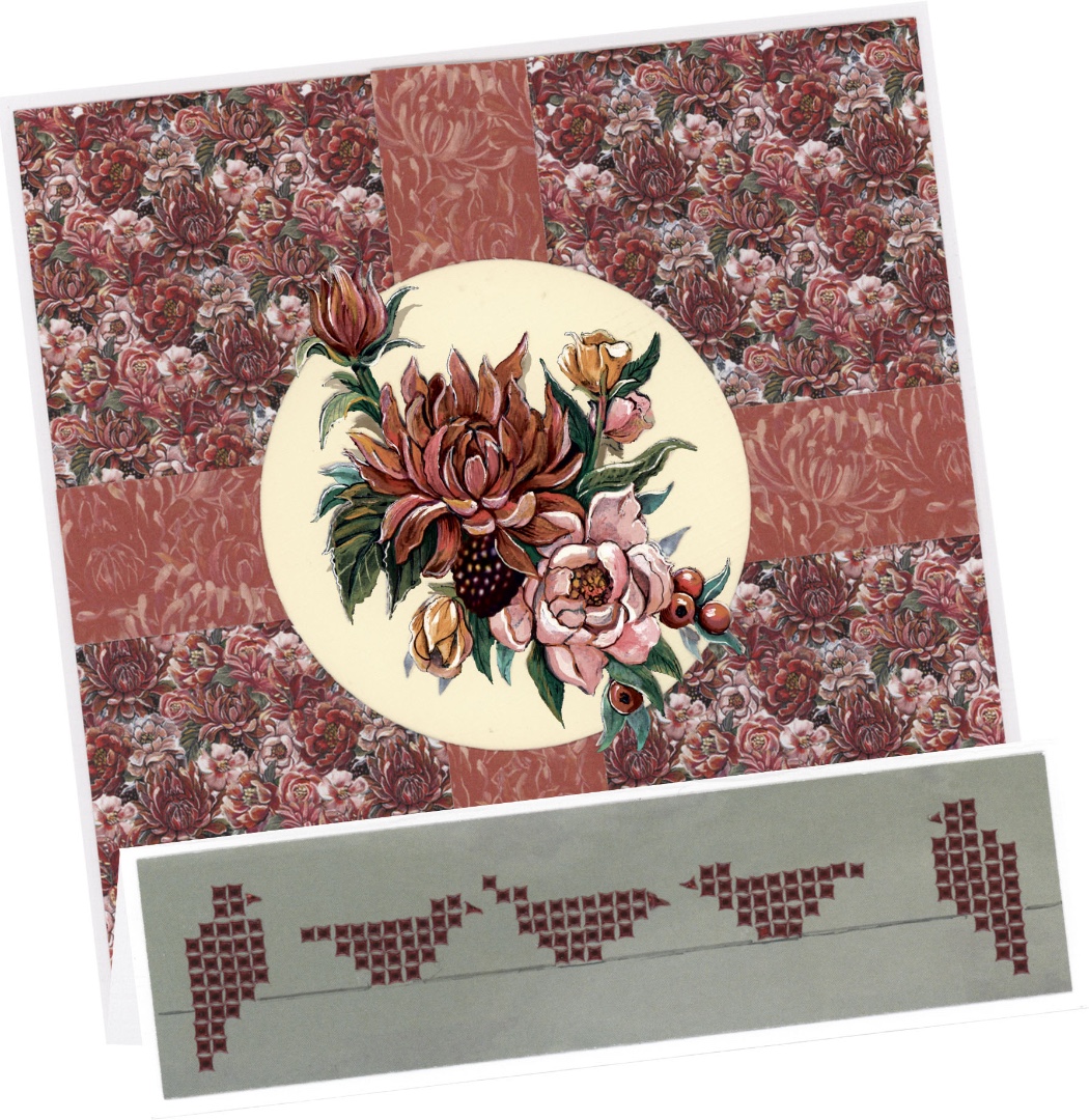 3D Cutting Sheets - Amy Design - Botanical Garden - Colorful Flowers
