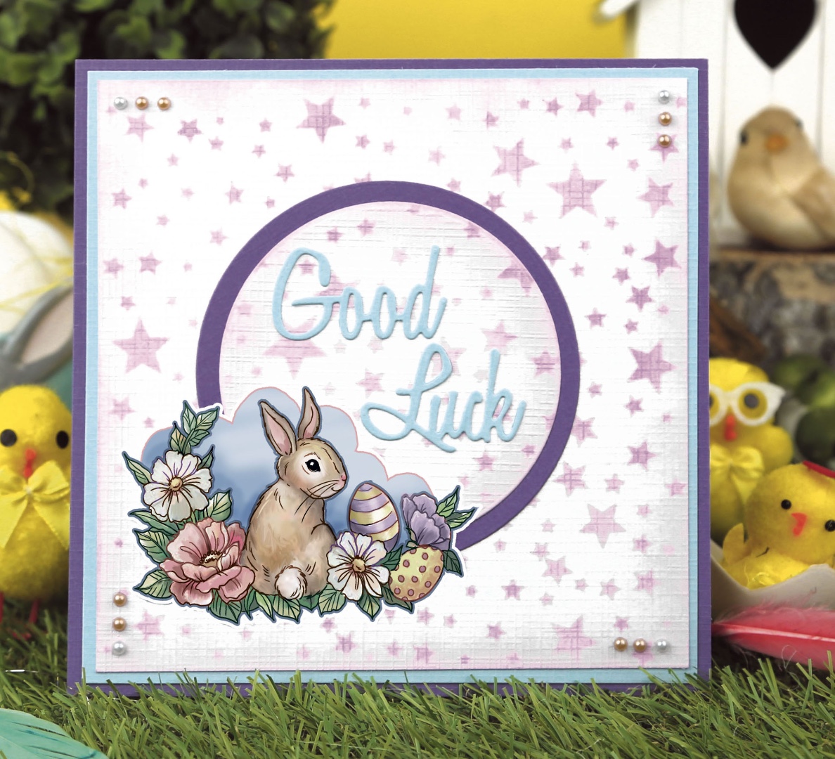 3D Cutting Sheets - Yvonne Creations - Easter Bunny