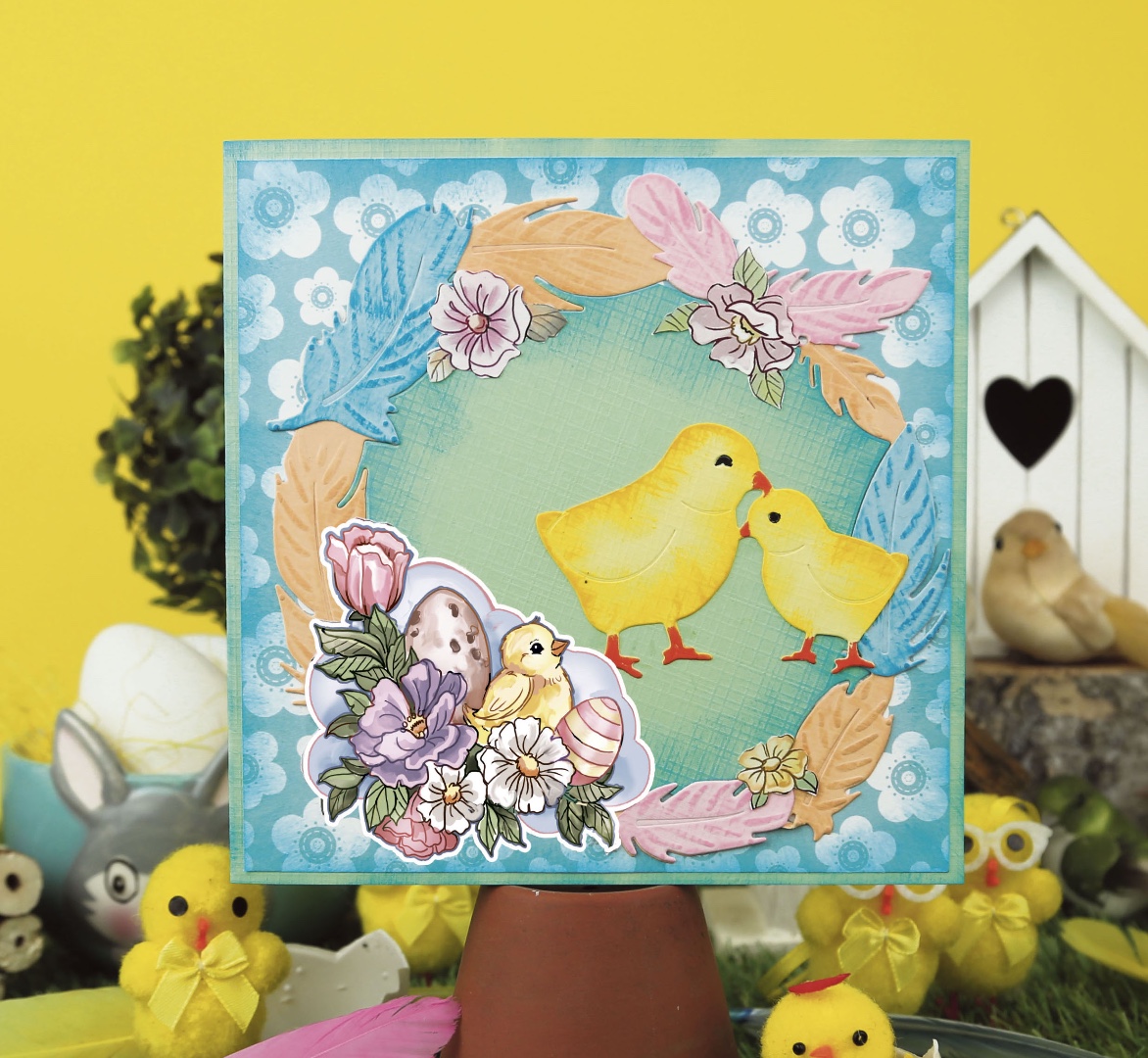 3D Cutting Sheets - Yvonne Creations - Easter Chick