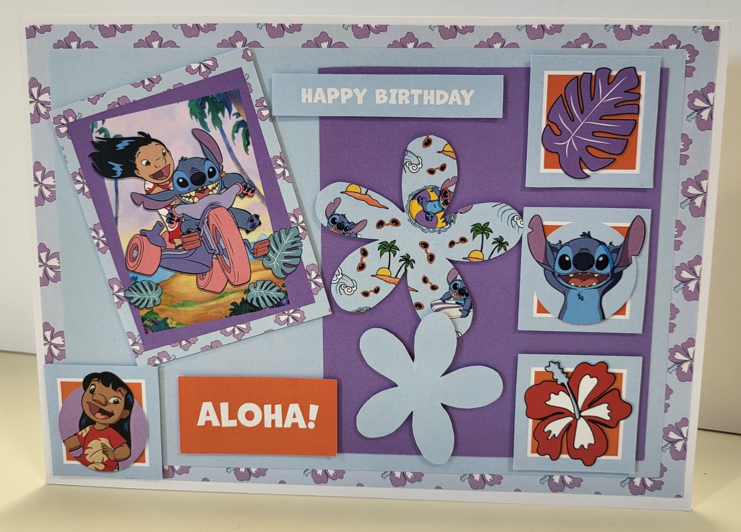 Lilo and Stitch - Card Making 8x8 Pad