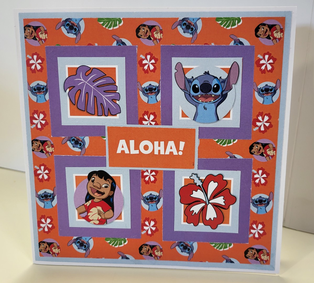 Lilo and Stitch - Card Making 8x8 Pad