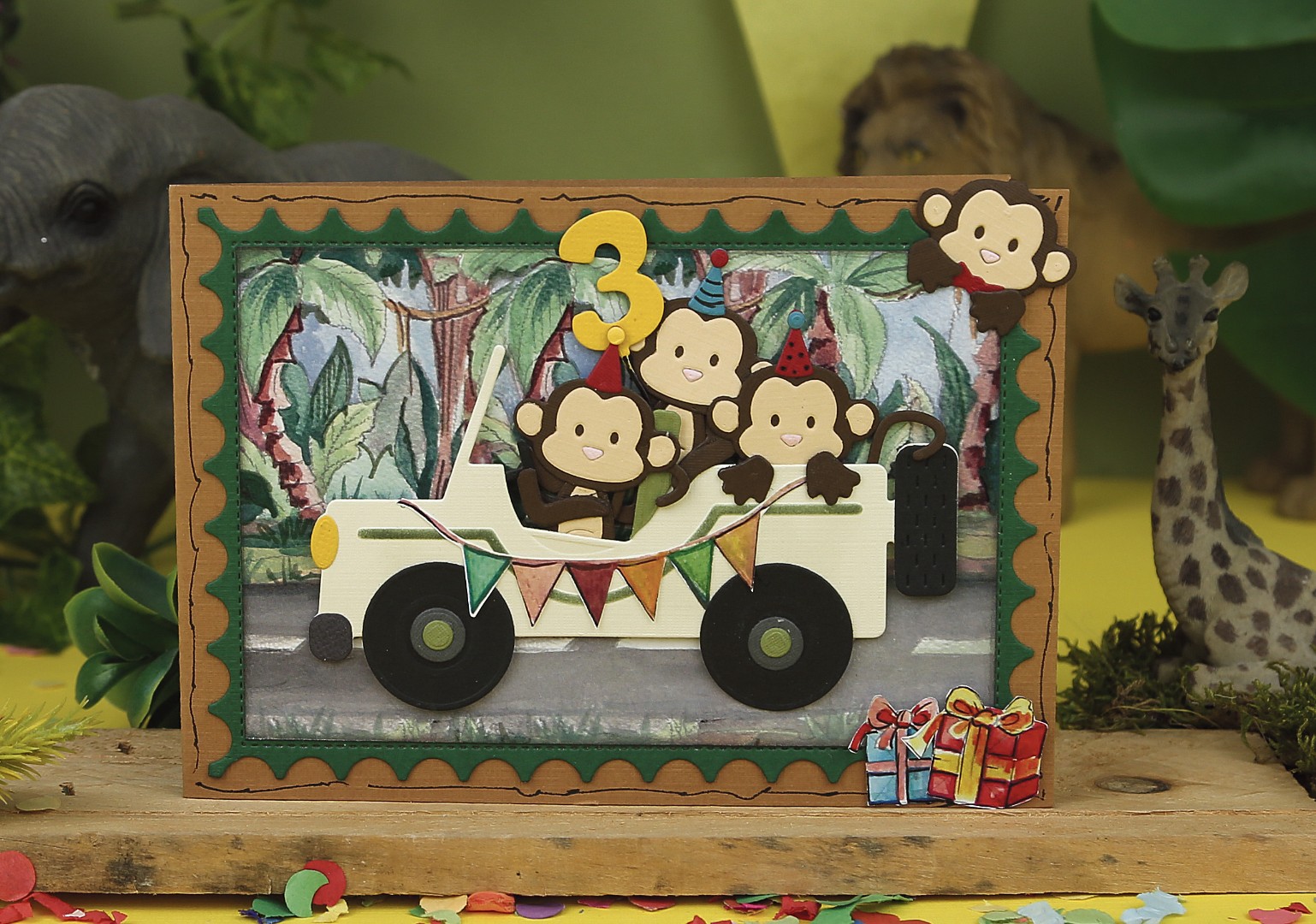 Dies - Yvonne Creations - Jungle Party - Jungle Accessories