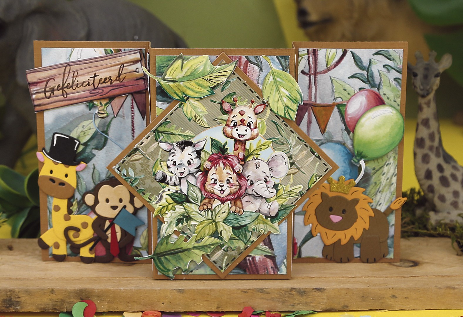 Dies - Yvonne Creations - Jungle Party - Jungle Accessories