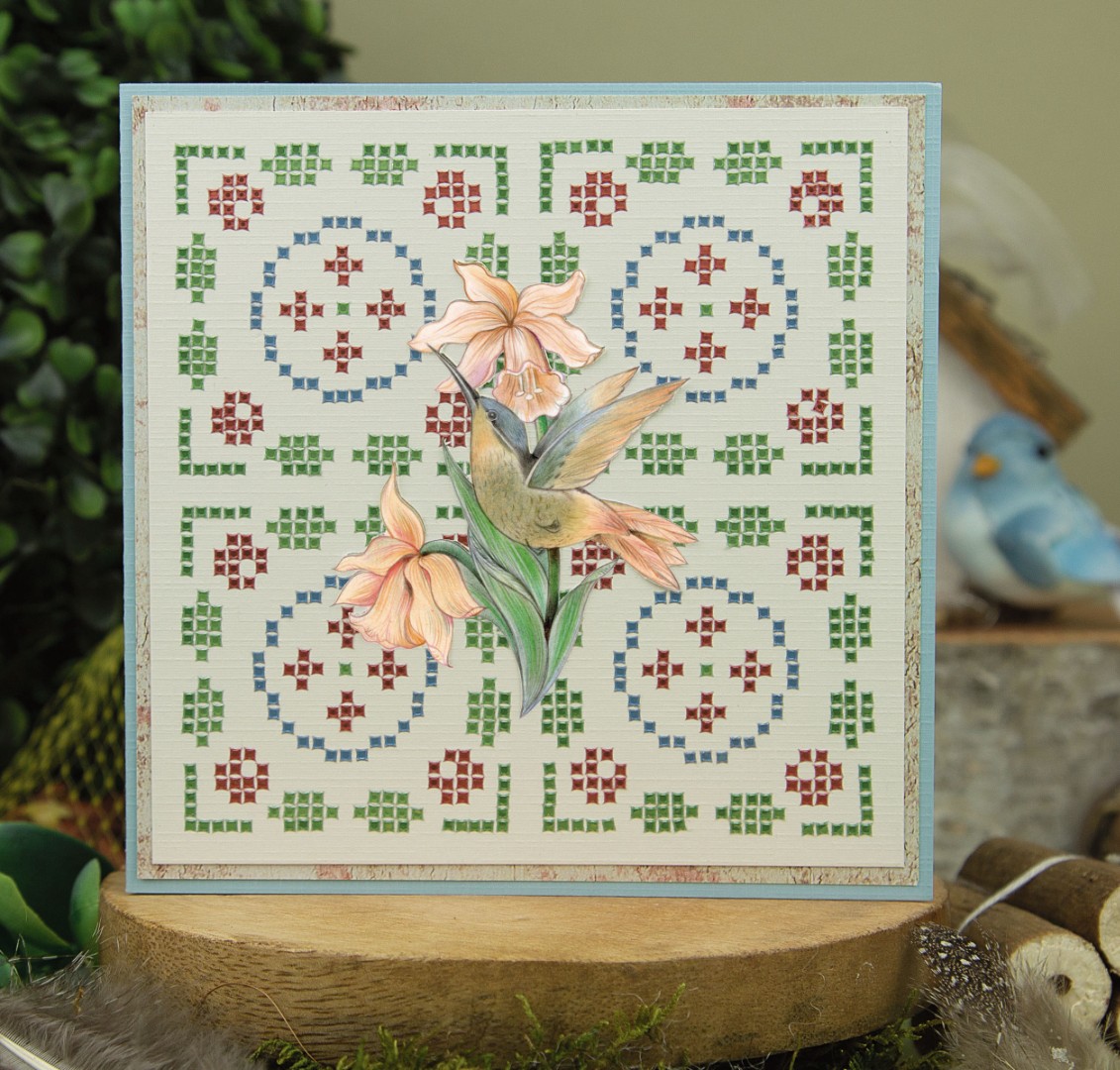 3D Cutting Sheets - Jeanine's Art - Vintage Birds - Wooden Birdhouse