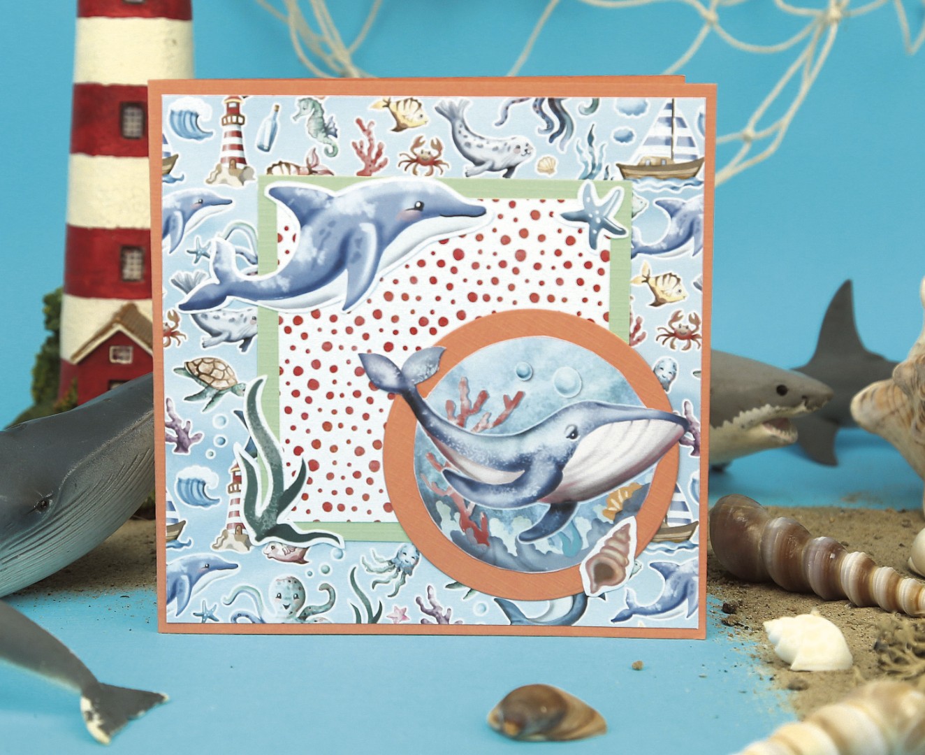 3D Cutting Sheets - Yvonne Creations - Colorful Ocean