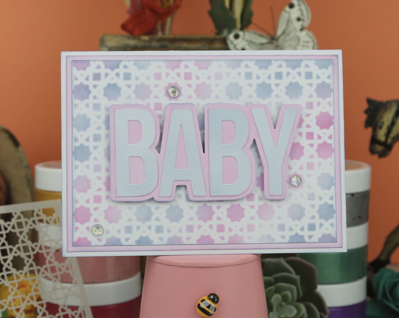 Card Deco Essentials - Expanding Mousse - Pink