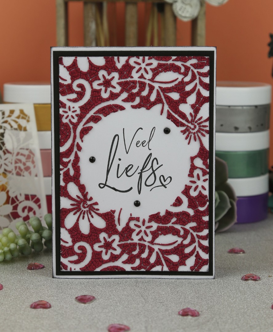 Card Deco Essentials - Expanding Mousse - Red