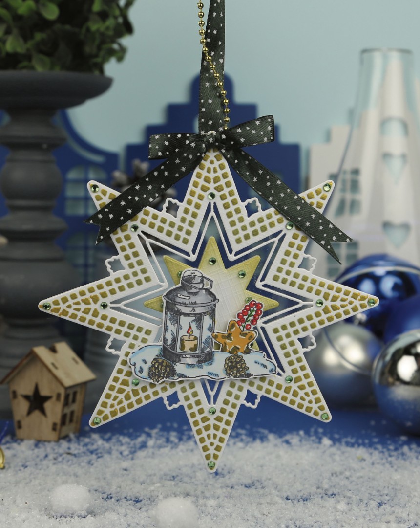 Card Deco Essentials - Clear Stamp - Lantern
