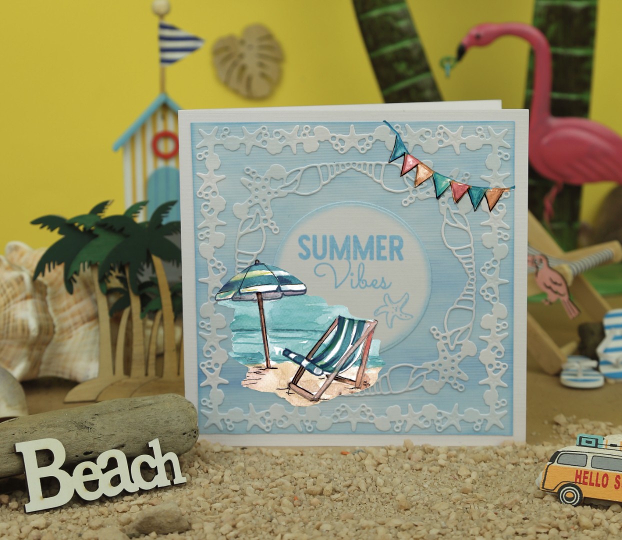 Cutting Sheet - Yvonne Creations - Summer Vibes - Small Elements A