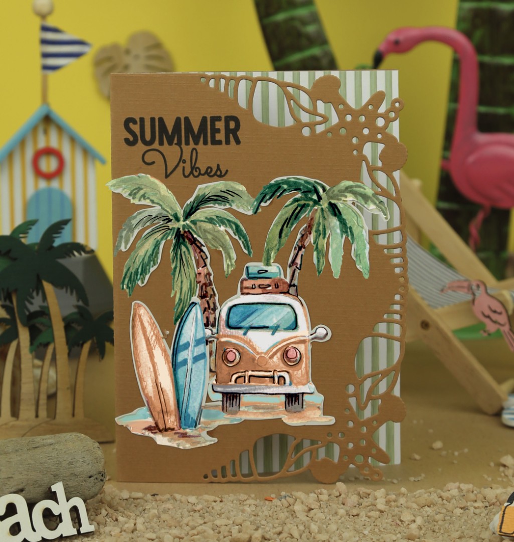 Dies - Yvonne Creations - Summer Vibes - Frame Shells A5