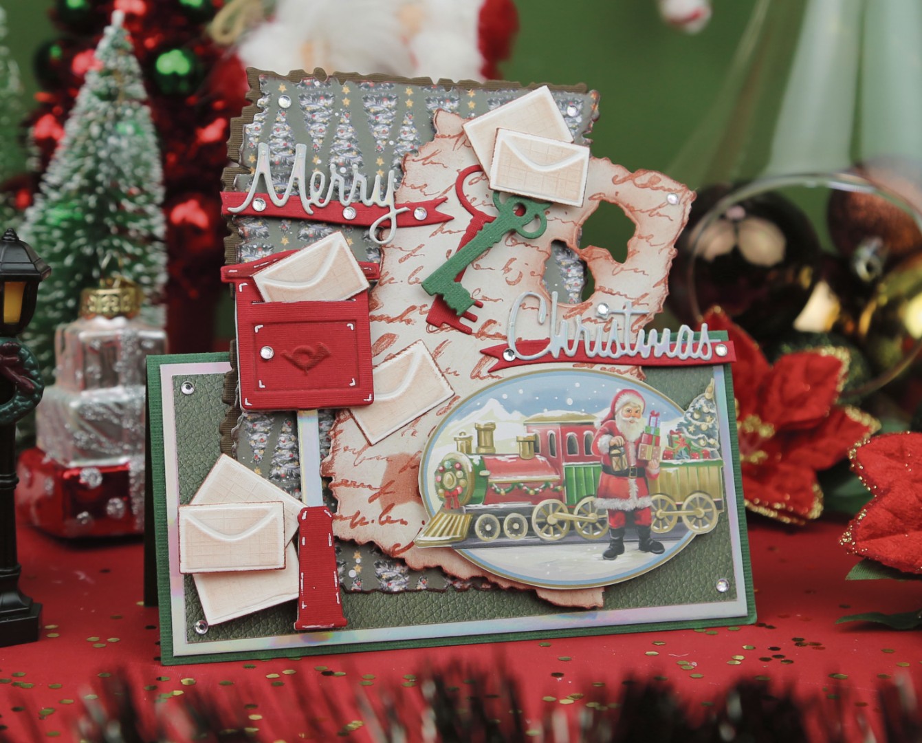 3D Cutting Sheet - Amy Design - Snowy Christmas - Mini