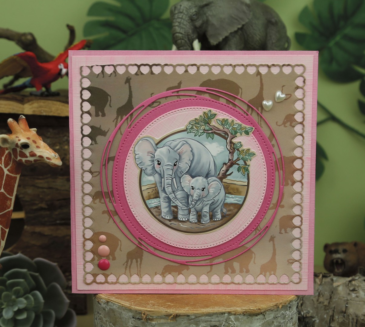 3D Cutting Sheet - Yvonne Creations - Zoo Lion