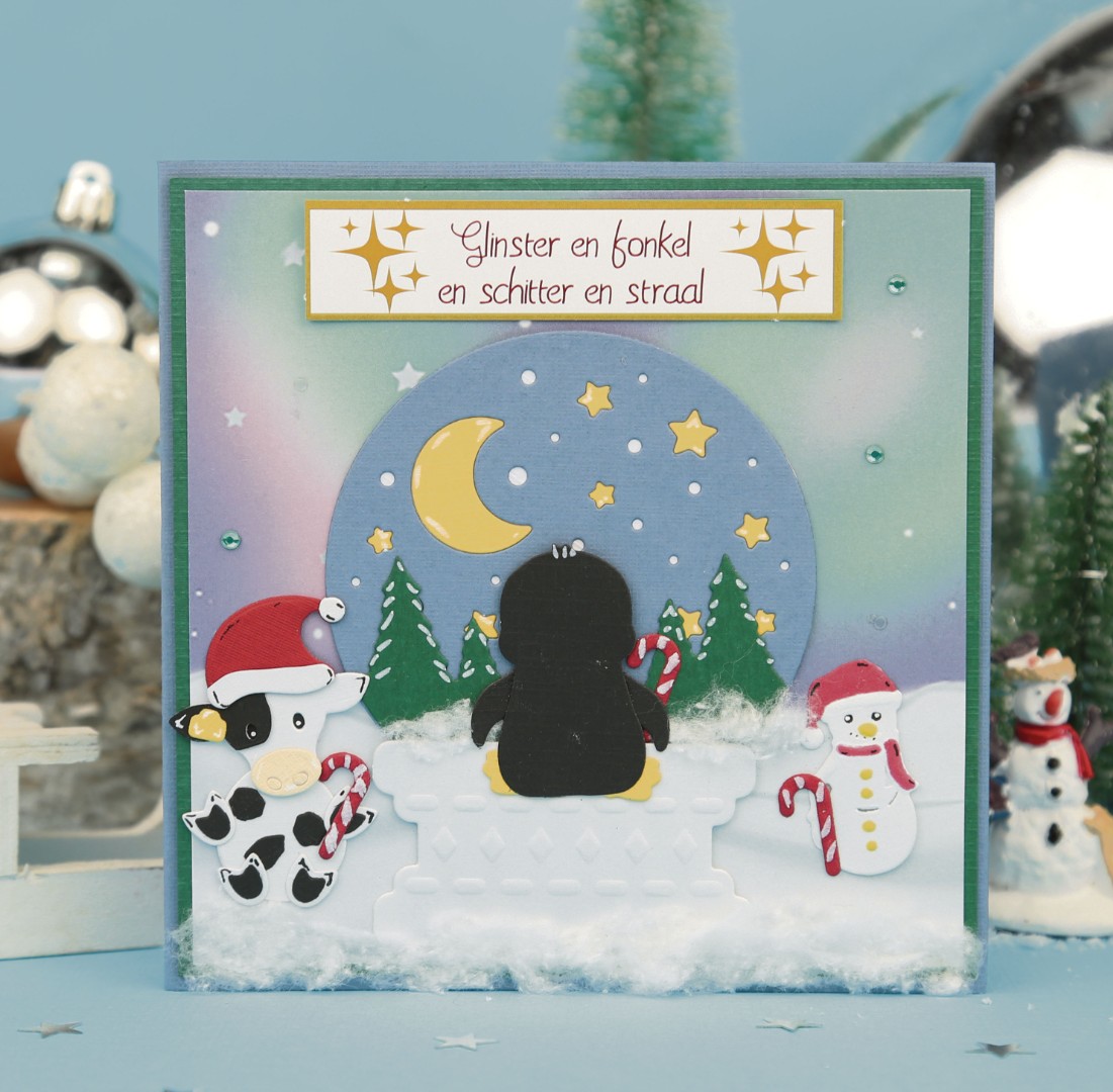 Designed by Anna - Sentiment Sheet - Happy Christmas