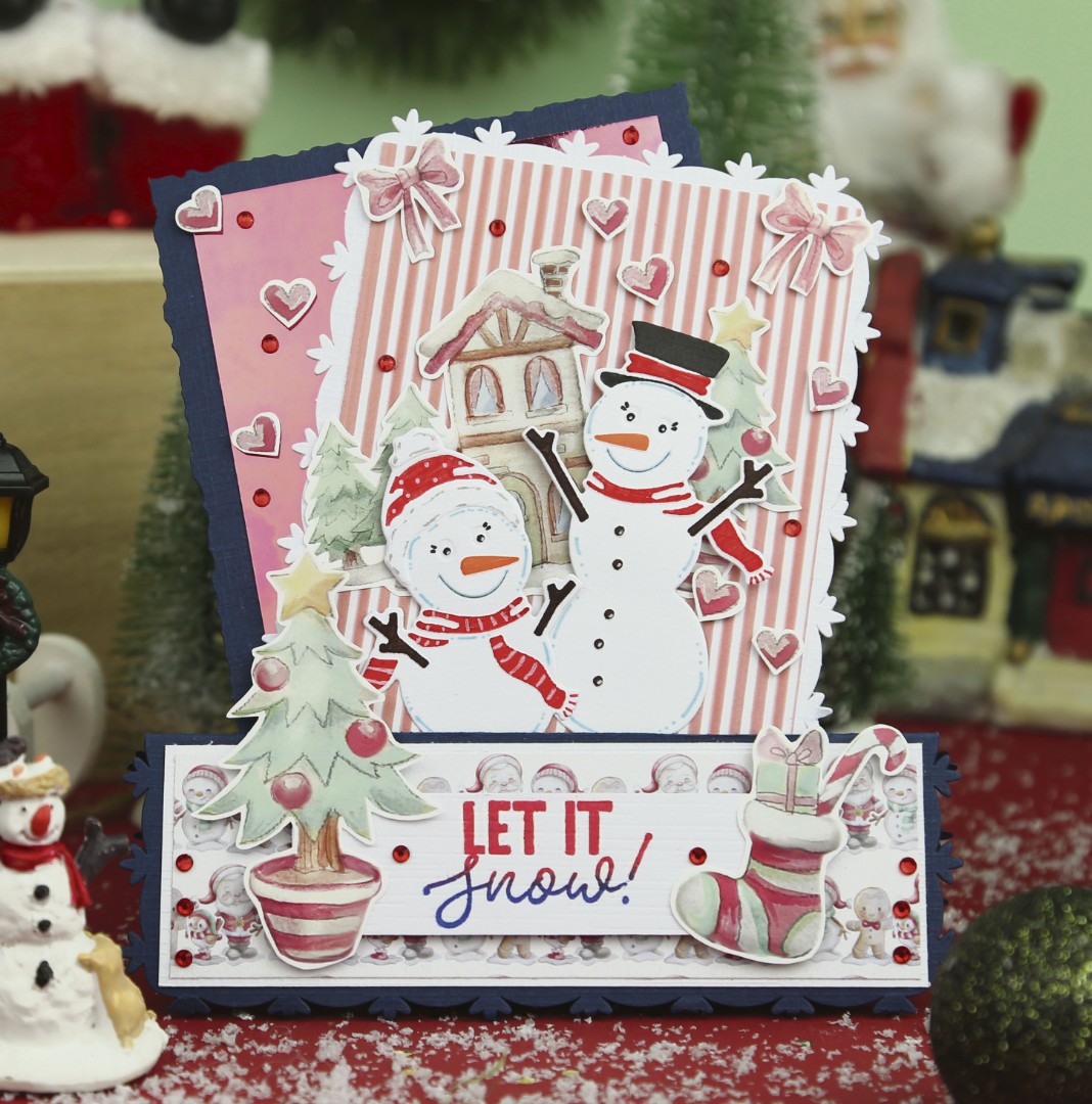 Cutting Sheet - Yvonne Creations - Christmas Scenery - Small Elements B