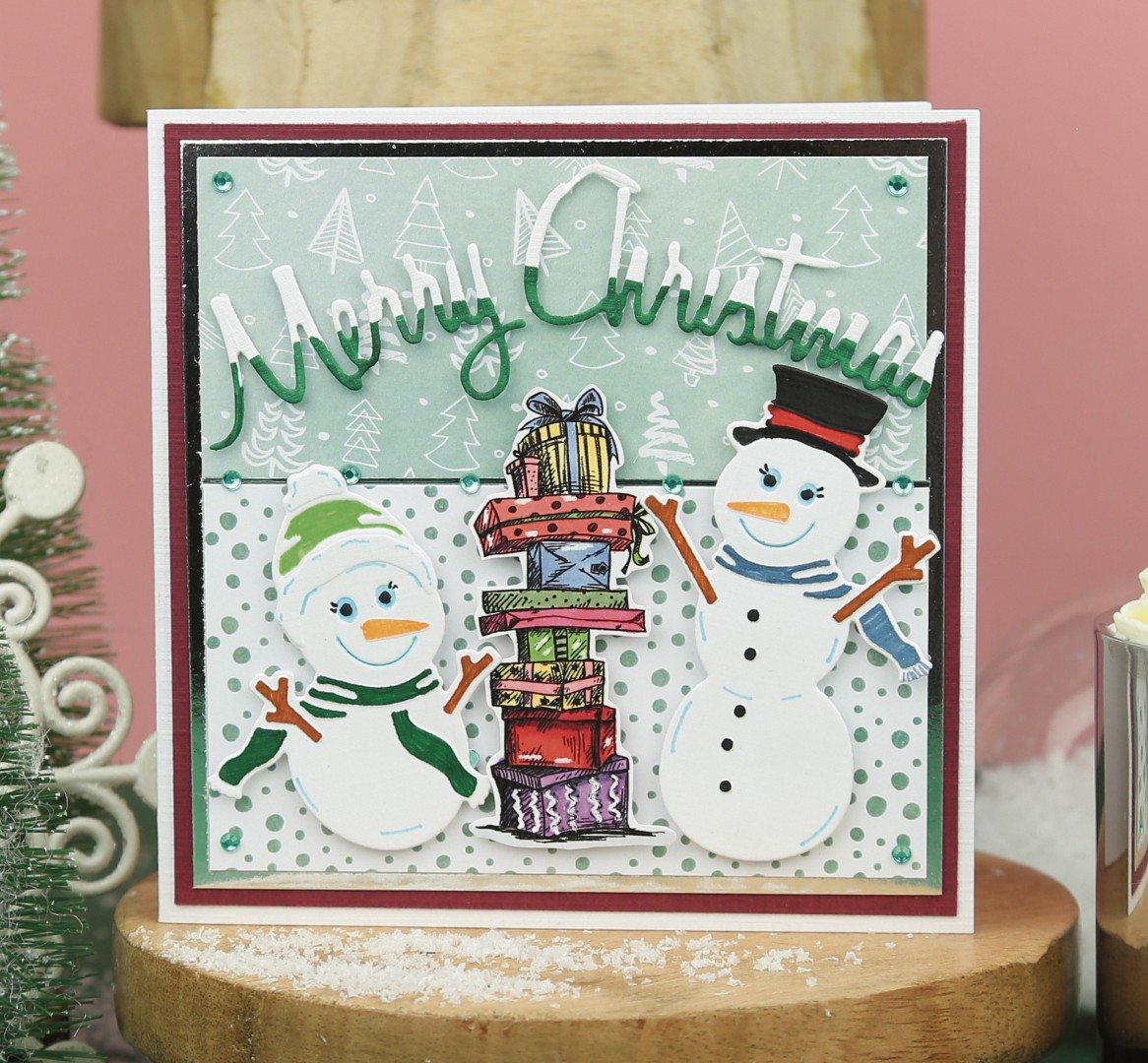 3D Cutting Sheet - Yvonne Creations - World of Christmas - Mini