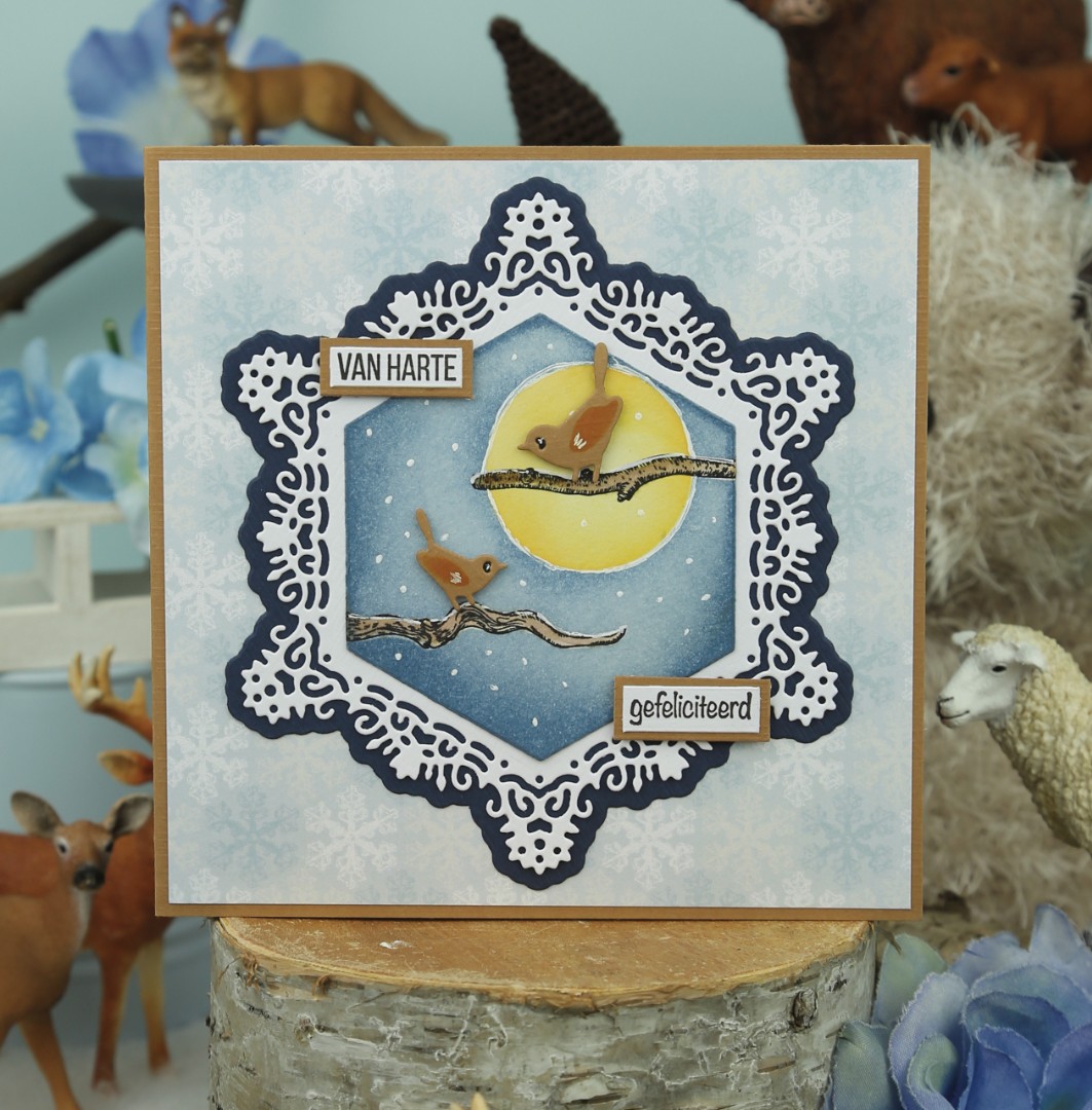 Dies - Amy Design Sturdy Winter - Winter Hexagon