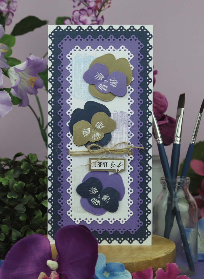 Card Deco Essentials - Mini Dies - 77 - Pansy