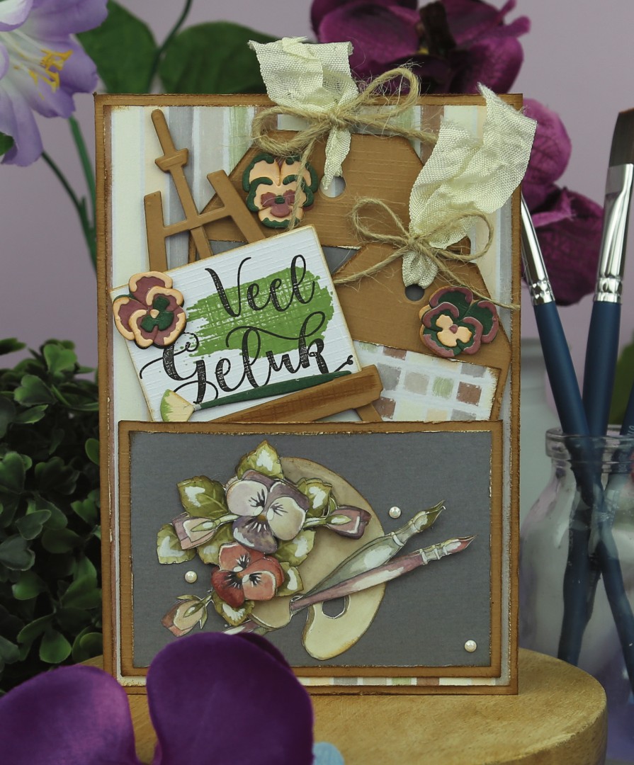 Paperpack - Precious Marieke - Painted Pansies
